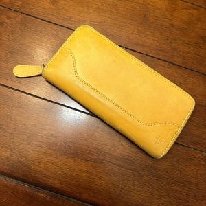Frye Melissa Zip Around Wallet (SOLD OUT color) Mustard